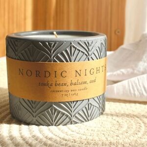 Nordic Nights Luxury Candle by Verthandi Botanical